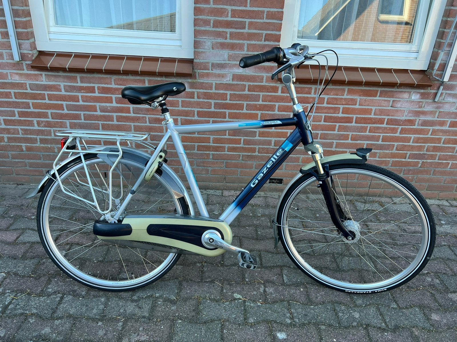 Te koop zeer nette gazelle grenoble herenfiets fiets, Fietsen en Brommers, Fietsen | Heren | Herenfietsen, Ophalen, Gebruikt, Versnellingen