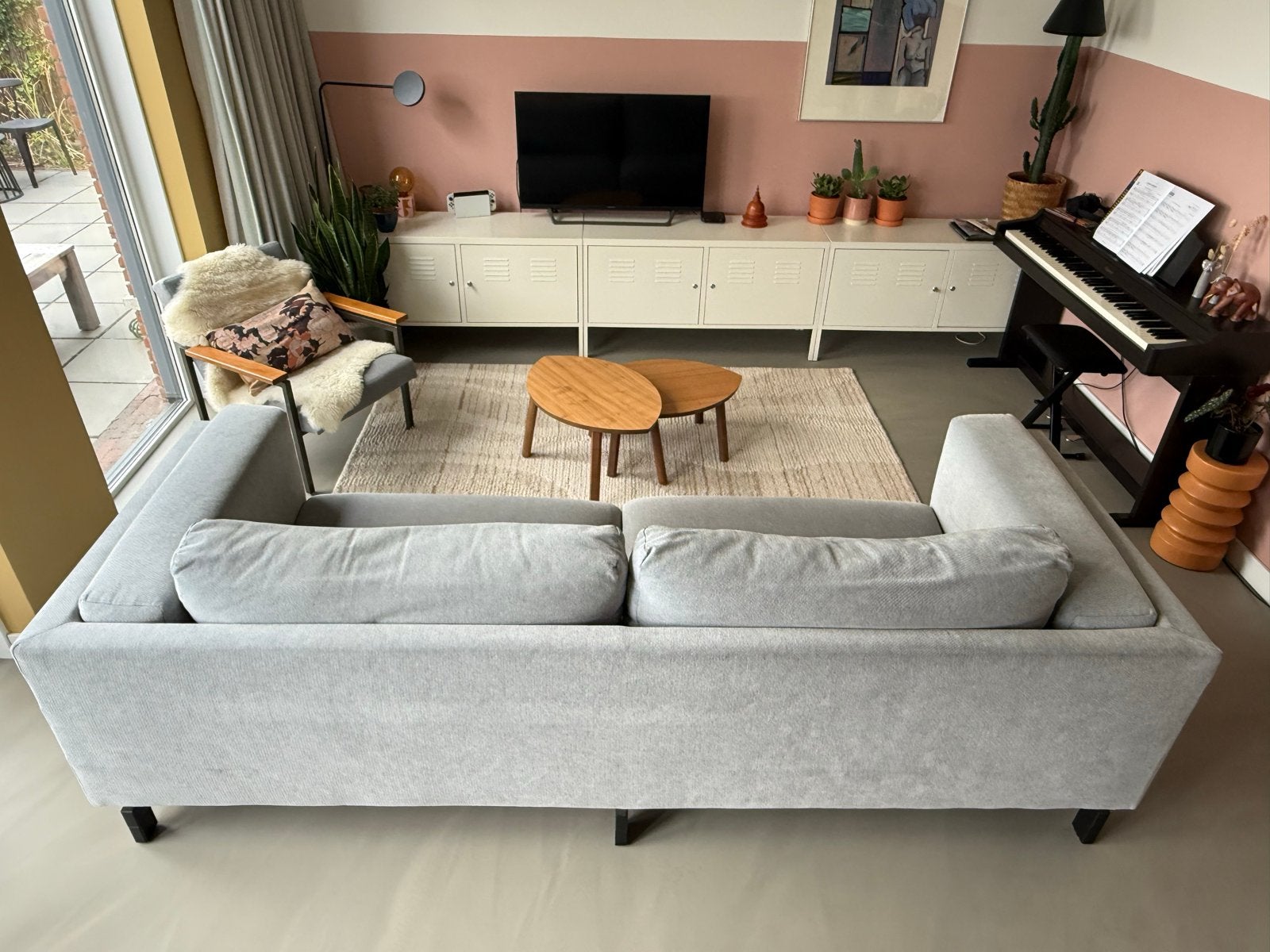 Nockeby bank - Comfortabele 3-zitsbank, Huis en Inrichting, Ophalen, 250 tot 300 cm, Driepersoons, 75 tot 100 cm