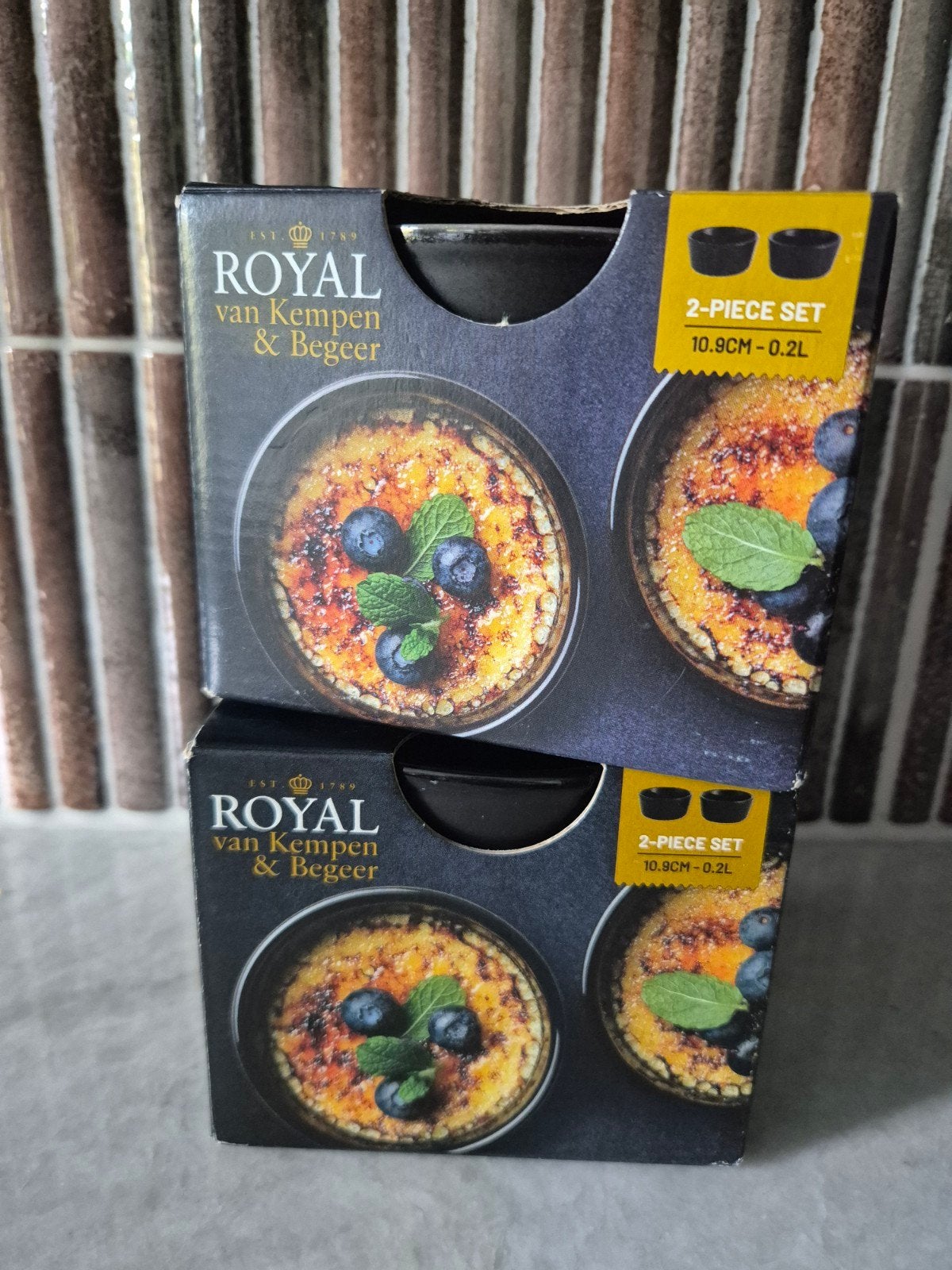 2 stuks Nieuwe Royal van Kempen & Begeer Ramekins (2-delig), Ophalen of Verzenden, Nieuw