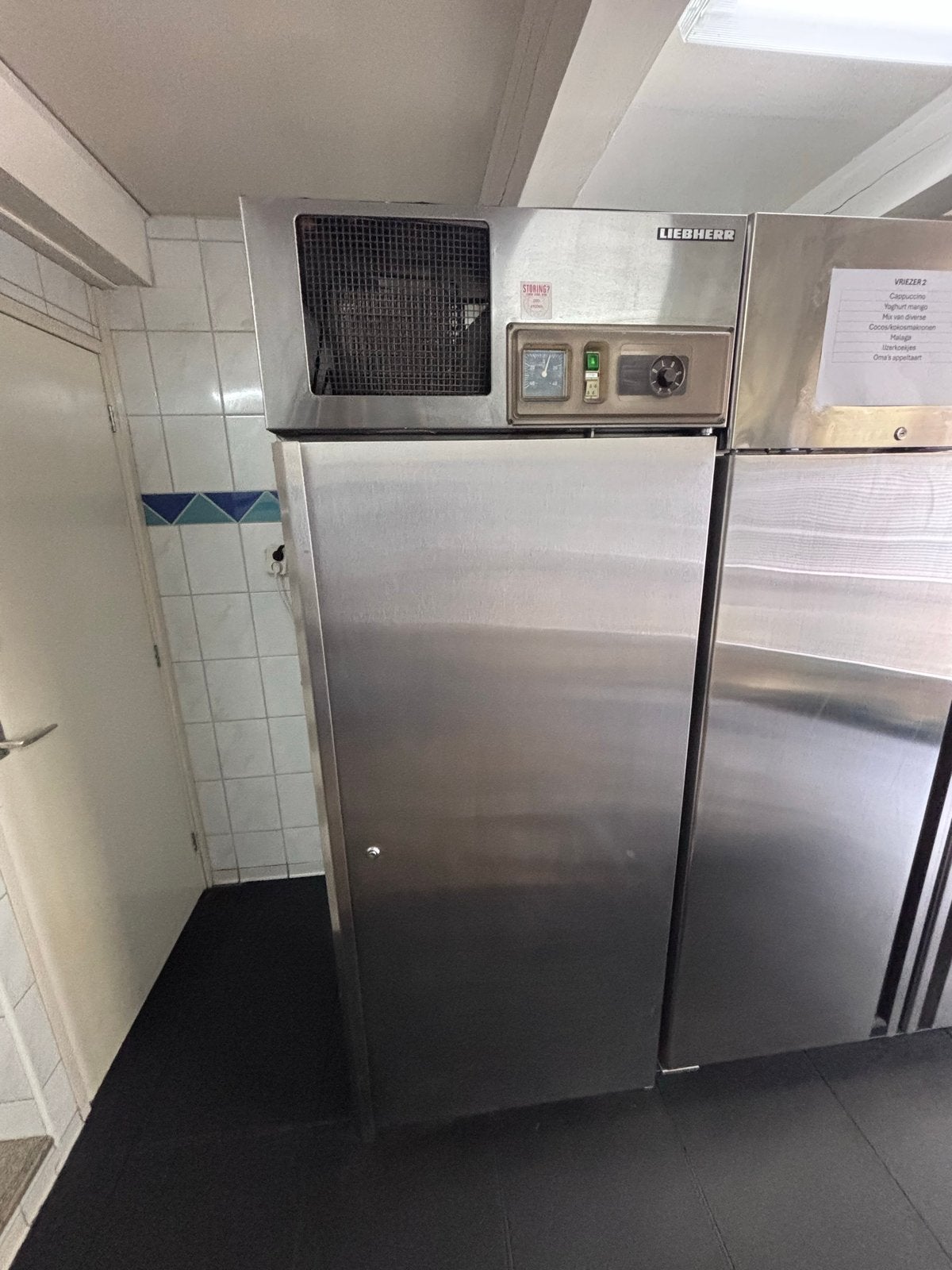Liebherr RVS Koelkast, Ophalen, 200 liter of meer, 60 cm of meer, 160 cm of meer