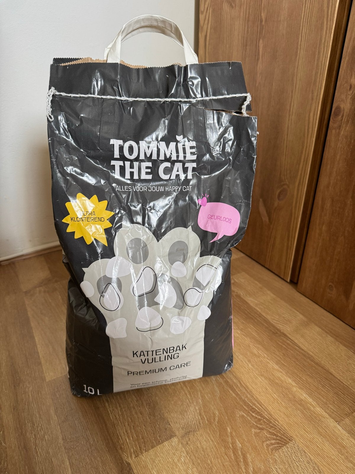 Tommie the Cat Kattenbak vulling | cat litter, Dieren en Toebehoren, Kattenbakken, Ophalen, Zelfreinigend, Gebruikt, Open