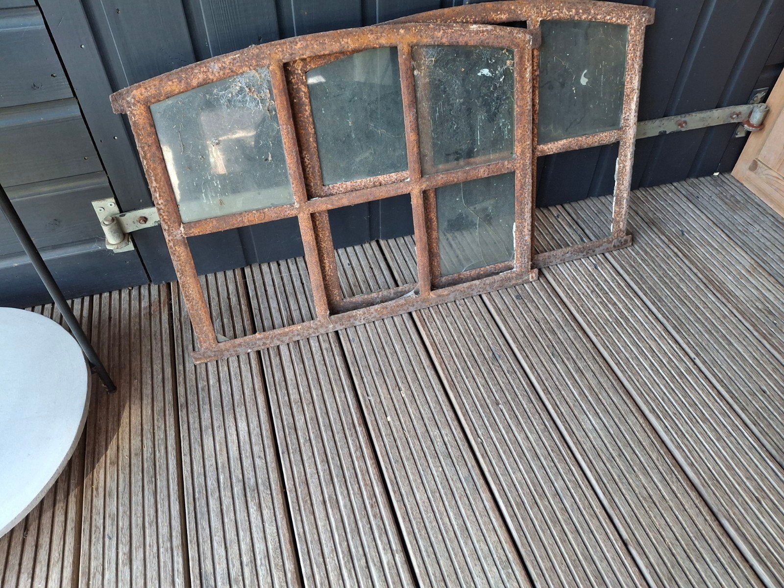 2 oude stal rame, Ophalen, Gebruikt, Overige materialen