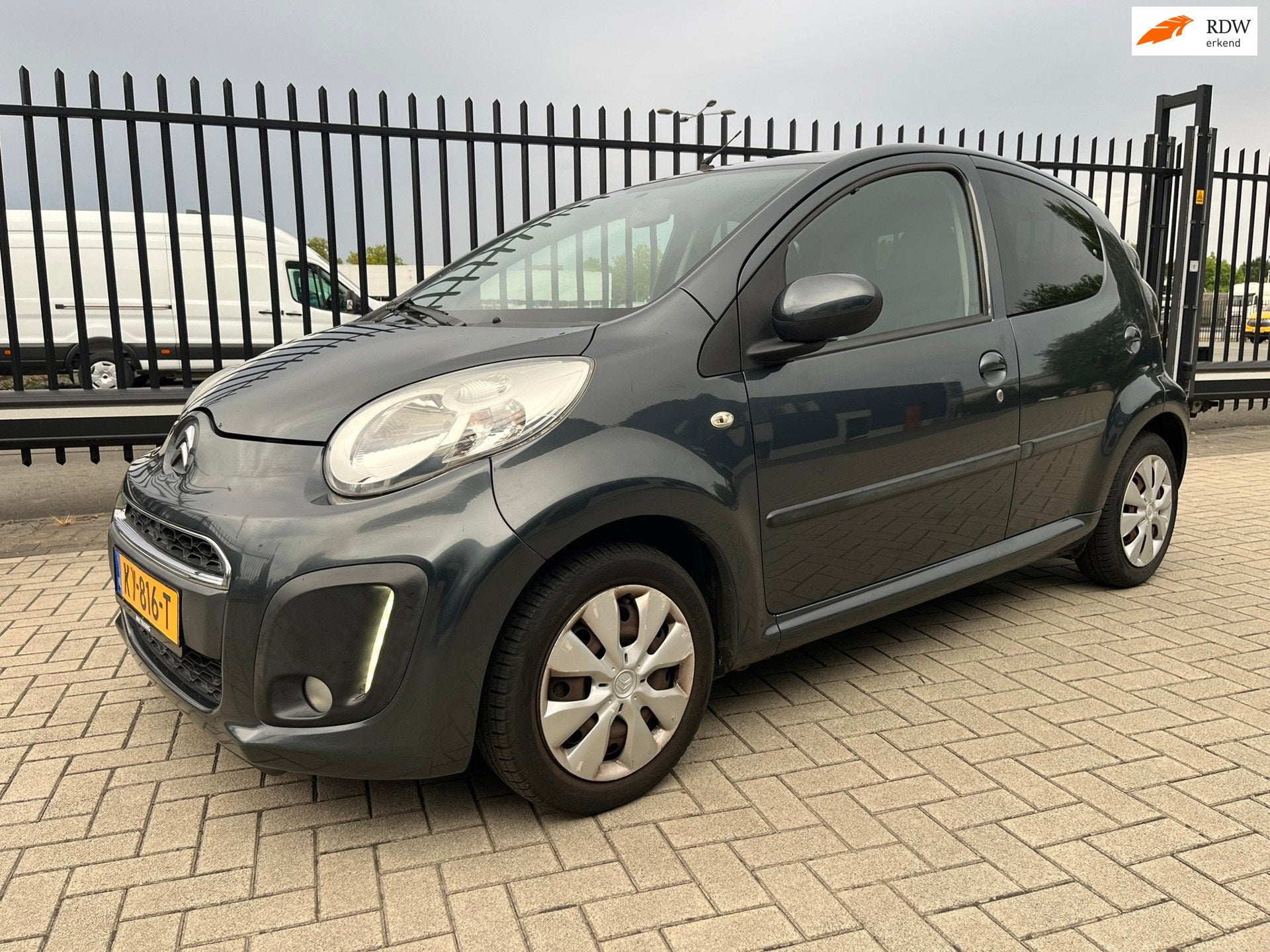 Citroen C1 1.0 Collection Facelift Airco Led Rijd perfect, Voorwielaandrijving, Stof, Gebruikt, Elektrische ramen