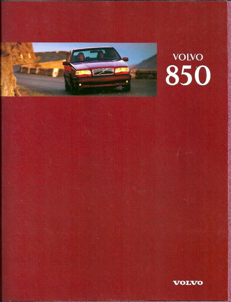 Brochure Volvo 850 1996, Ophalen of Verzenden, Gelezen, Volvo
