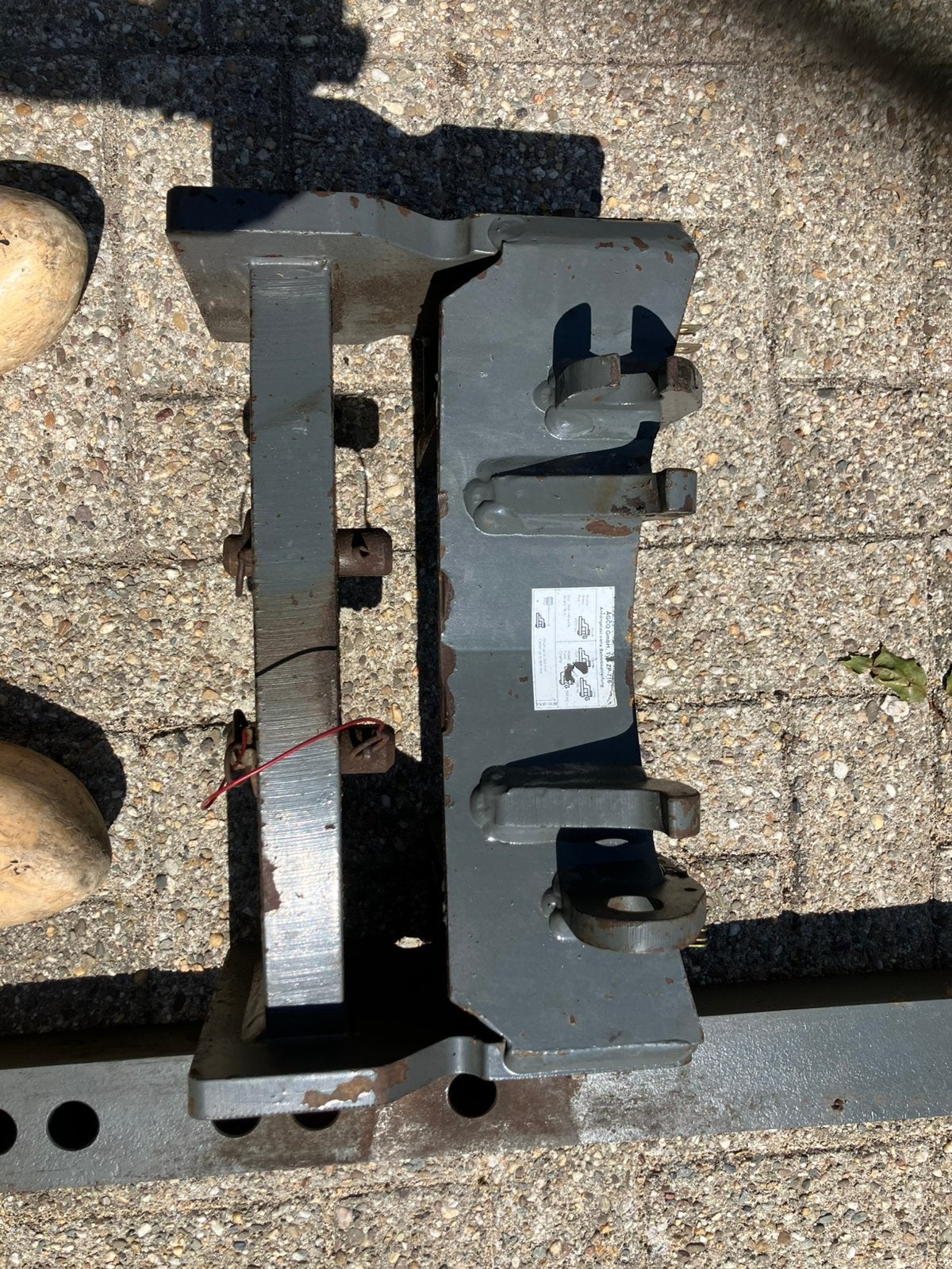 Trek haak fendt 400/800, Ophalen