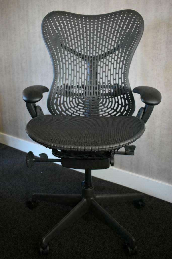 Herman Miller Mirra 1 Ergonomische Bureaustoel - Graphite, Niet ingevuld, Gebruikt, Niet ingevuld, Ophalen of Verzenden