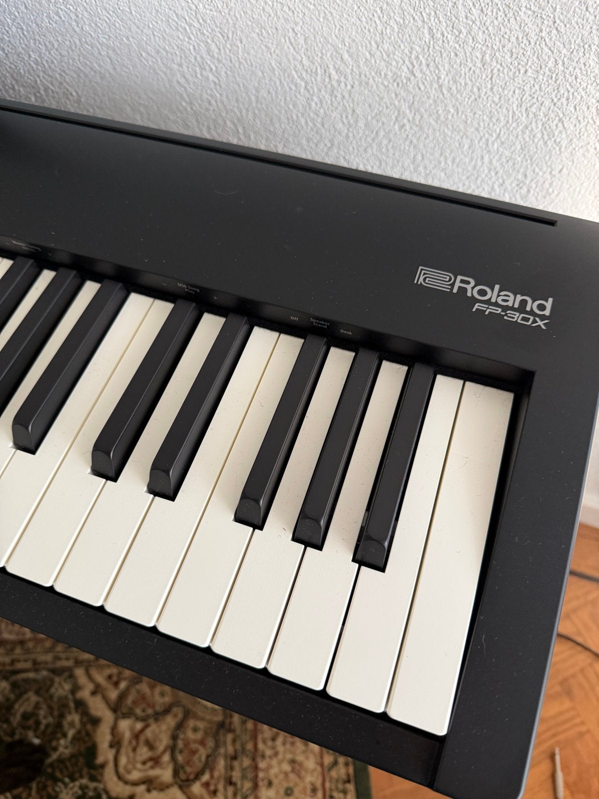 Roland FP-30X Digitale Piano met Standaard en Pedalen, Ophalen, Zwart, Digitaal, Zo goed als nieuw