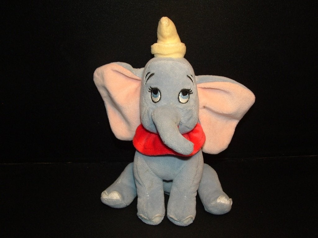 NICOTOY SIMBA TOYS DISNEY OLIFANT DOMBO VELOURS, Verzenden, Nieuw, Overige typen