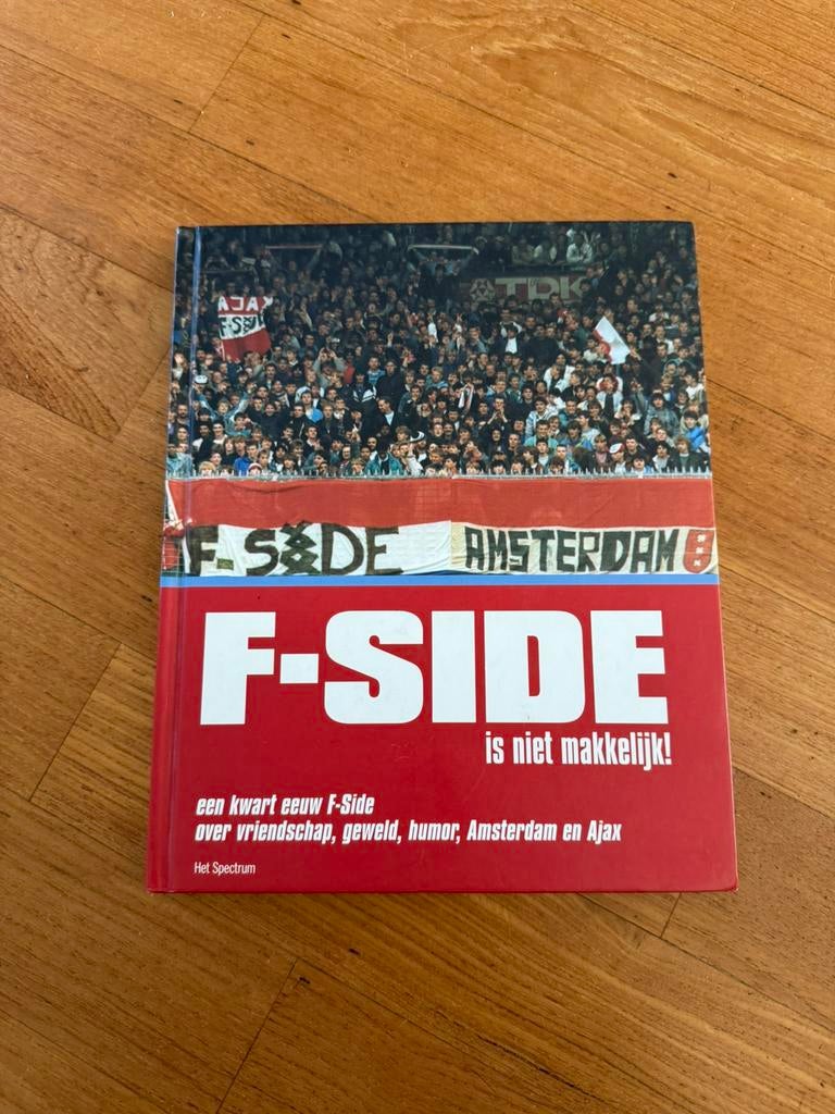 Ajax fside is niet makkelijk boek, Ophalen of Verzenden, Zo goed als nieuw, Ajax, Boek of Tijdschrift