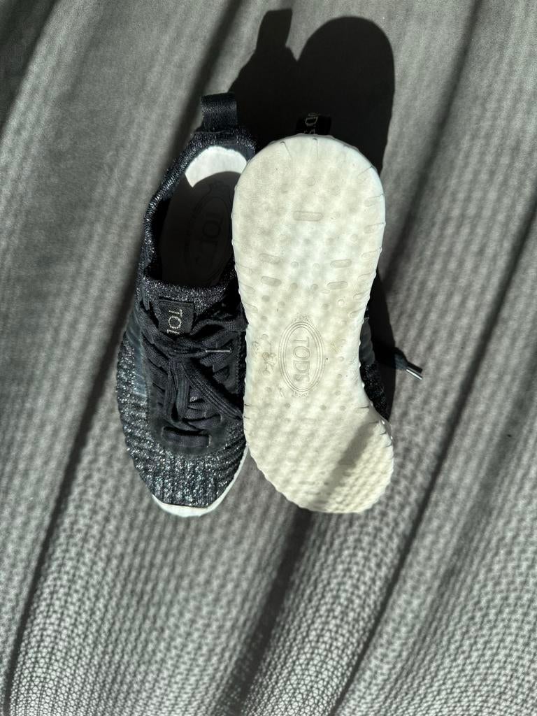 Tod's sneakers, Zwart, Ophalen of Verzenden, Sneakers of Gympen, Gedragen