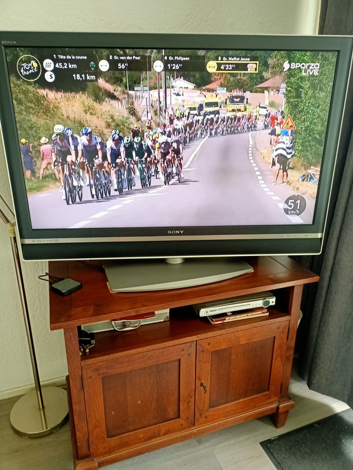 Sony kleuren tv 55 inch €15., Audio, Tv en Foto, Televisies, Ophalen, 100 cm of meer, 50 Hz, Sony
