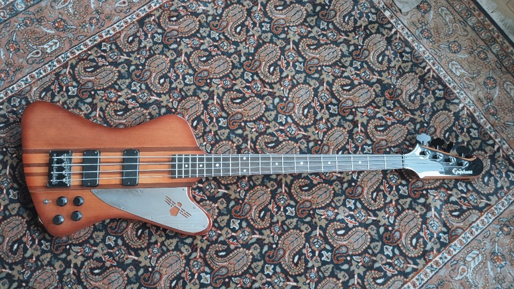 Custom Epiphone Thunderbird, Ophalen, Gebruikt, Elektrisch
