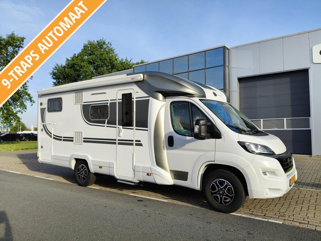 Sun Driver T690 Premium lengtebedden Als nieuw! automaat!, Ringverwarming, Fiat, 6 tot 7 meter, Bedrijf