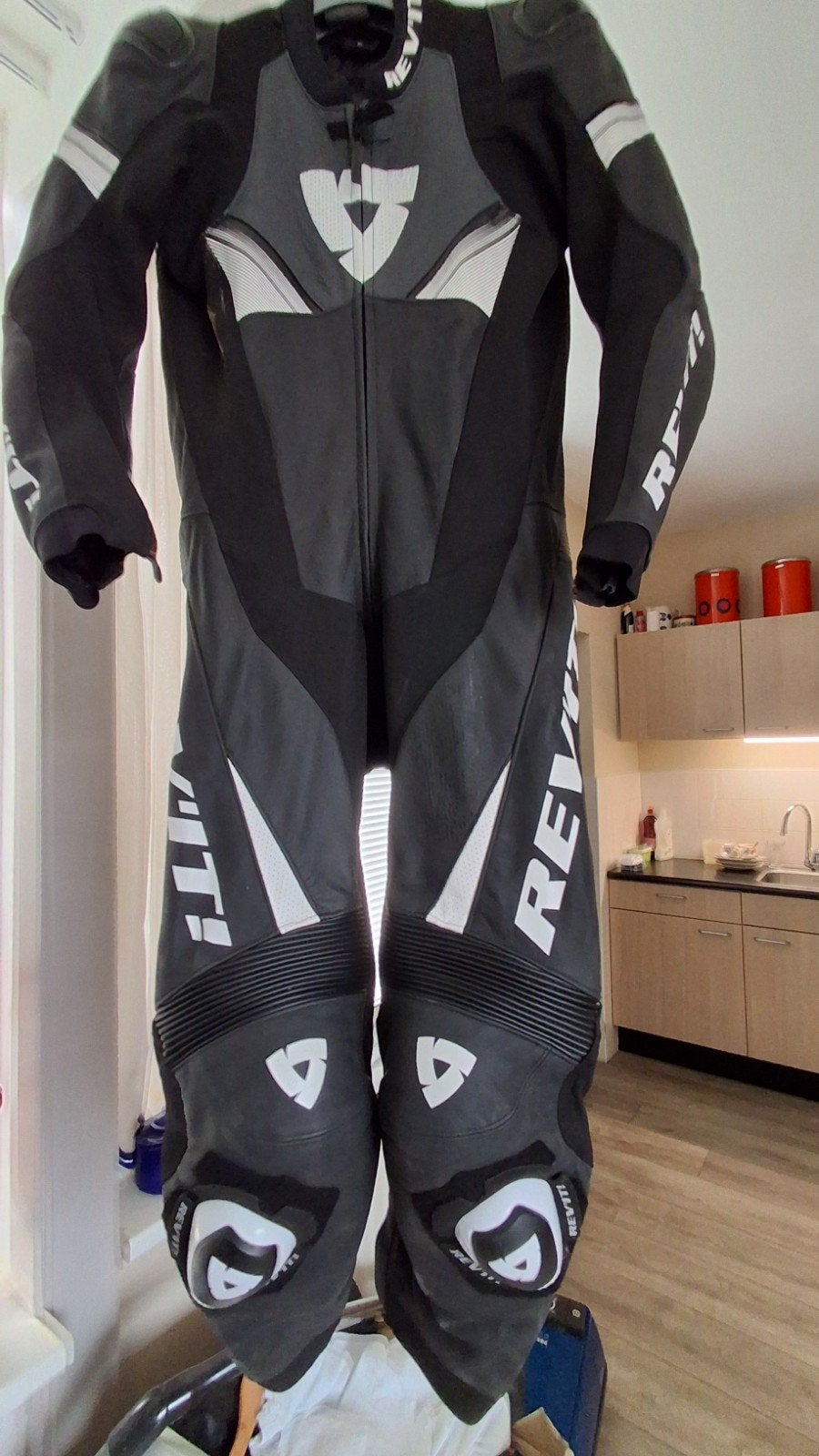 REV'IT! One Piece Argon 2 Motorpak (NIEUW), REV'IT!, Heren, Ophalen of Verzenden, Overall