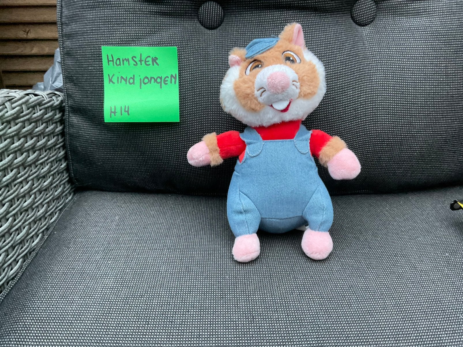 Nieuwe zgan Hamster knuffel kind zoon jongetje.Albert Heijn, Albert Heijn, Ophalen
