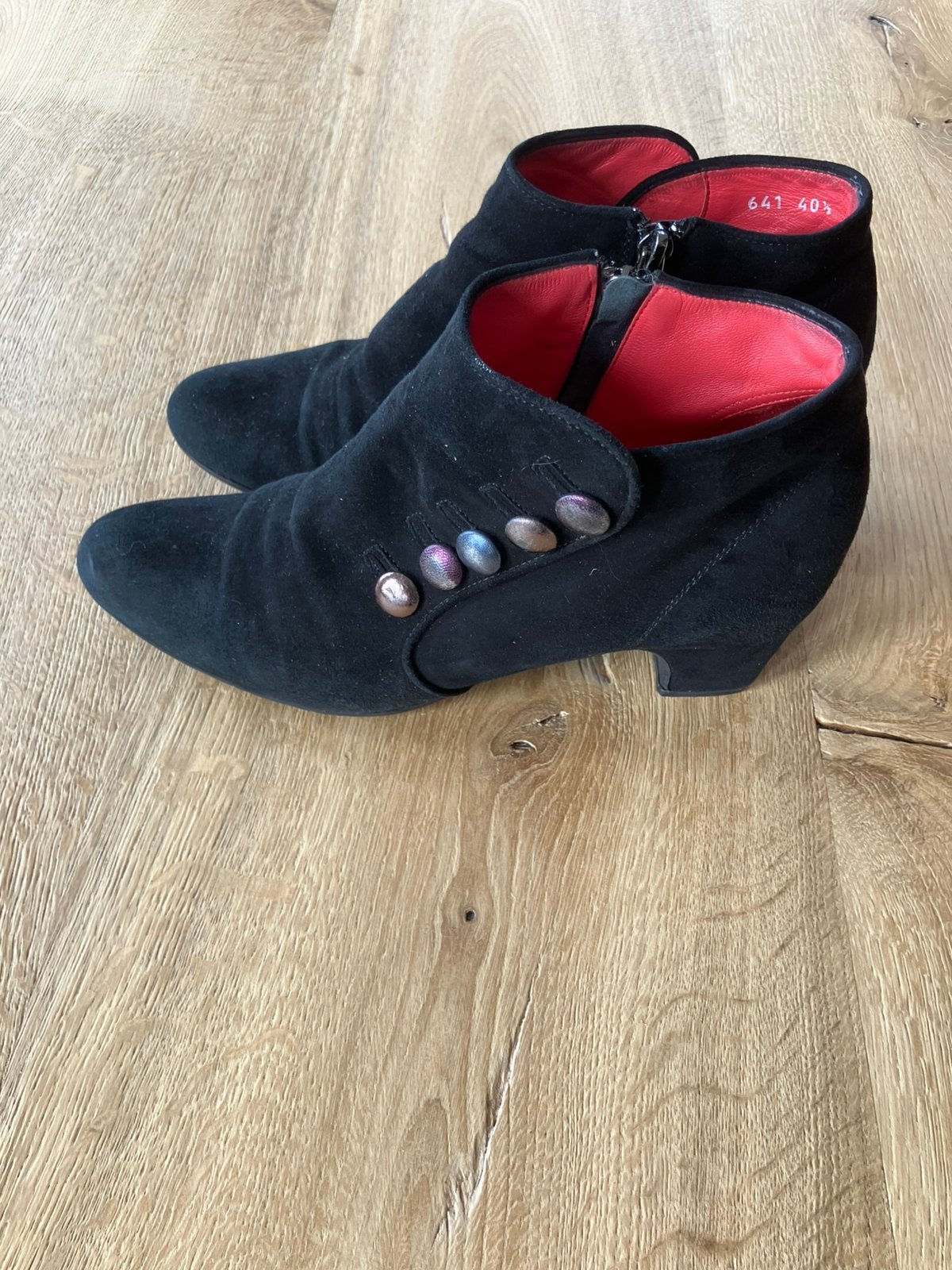 Damesschoenen, Schoenen met lage hakken, Zwart, Ophalen of Verzenden, Gedragen