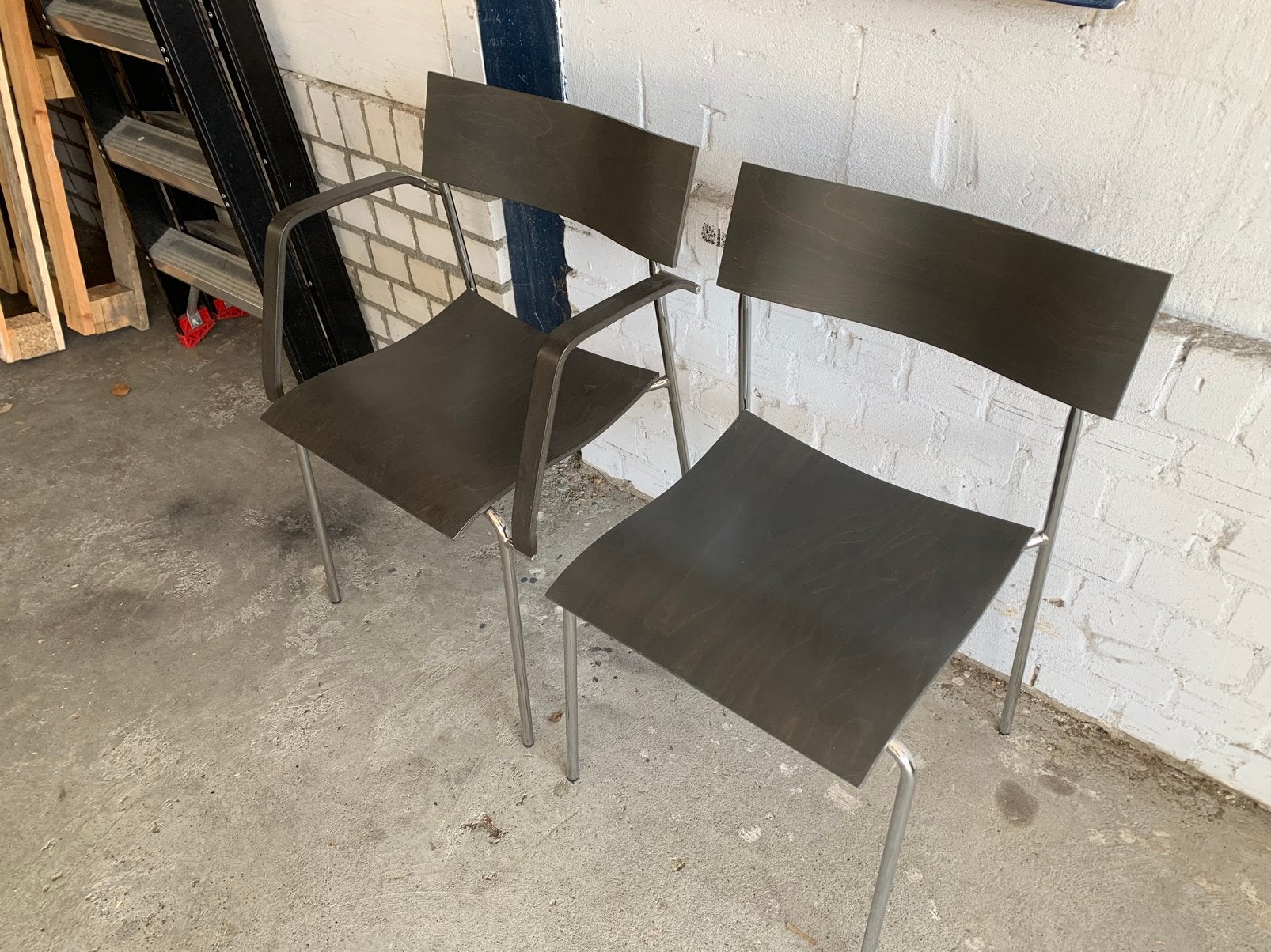 Campus; design stoelen van Lammhults ( vintage), Ophalen, Zo goed als nieuw