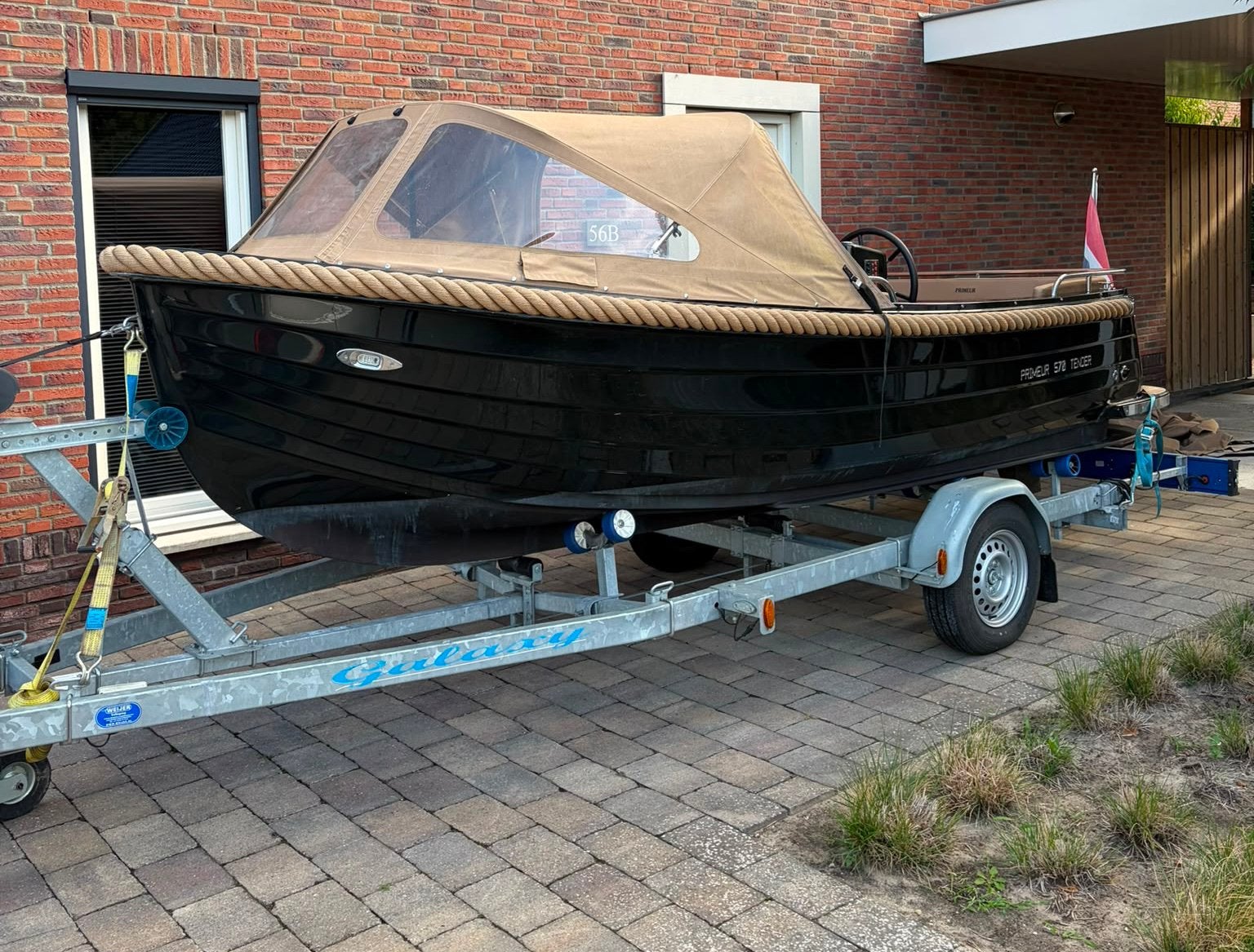 Primeur 570 Tender – Vetus 27 pk diesel | 2023 + trailer, Watersport en Boten, Tender, Binnenboordmotor, Primeur, 2 m