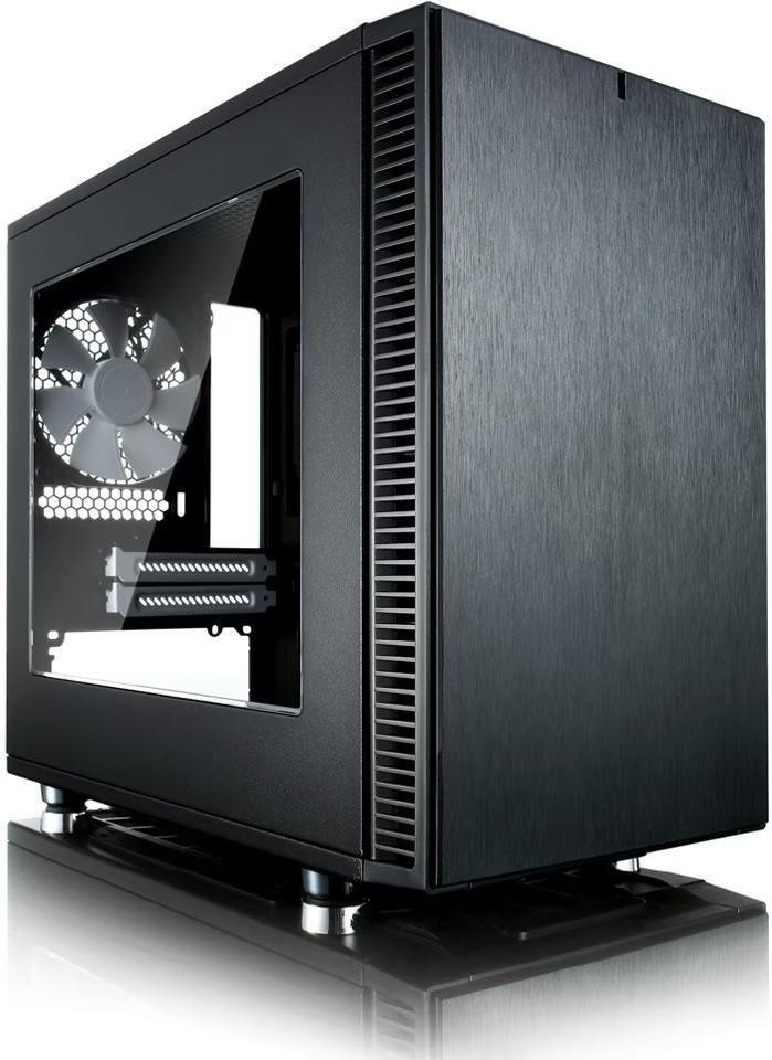 Fractal Design Define Nano S Zwart Window Behuizing, Computers en Software, Computerbehuizingen, Zo goed als nieuw, Ophalen