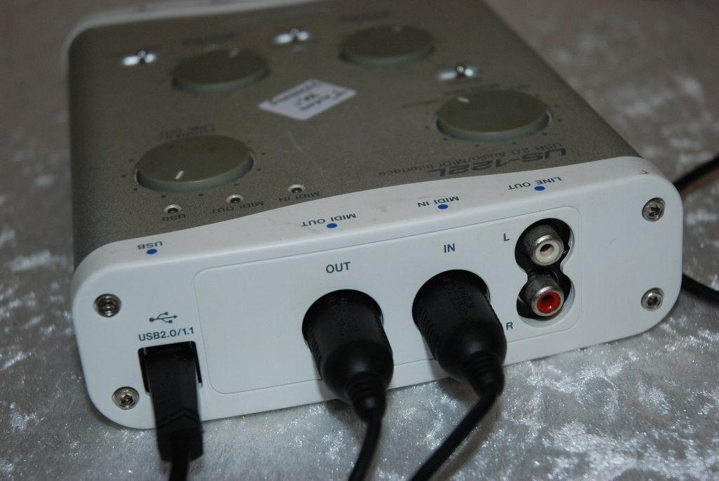 Tascam US122L zonder drivers   <25252529>, Gebruikt, ., Drums of Percussie, Ophalen of Verzenden