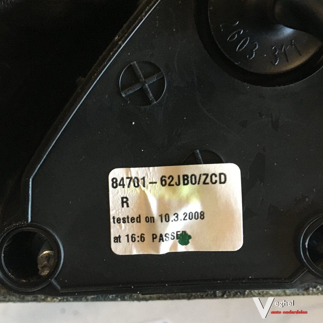 Suzuki Swift 2008 Buitenspiegel Rechts Elektr, Gebruikt, -, -, Ophalen of Verzenden