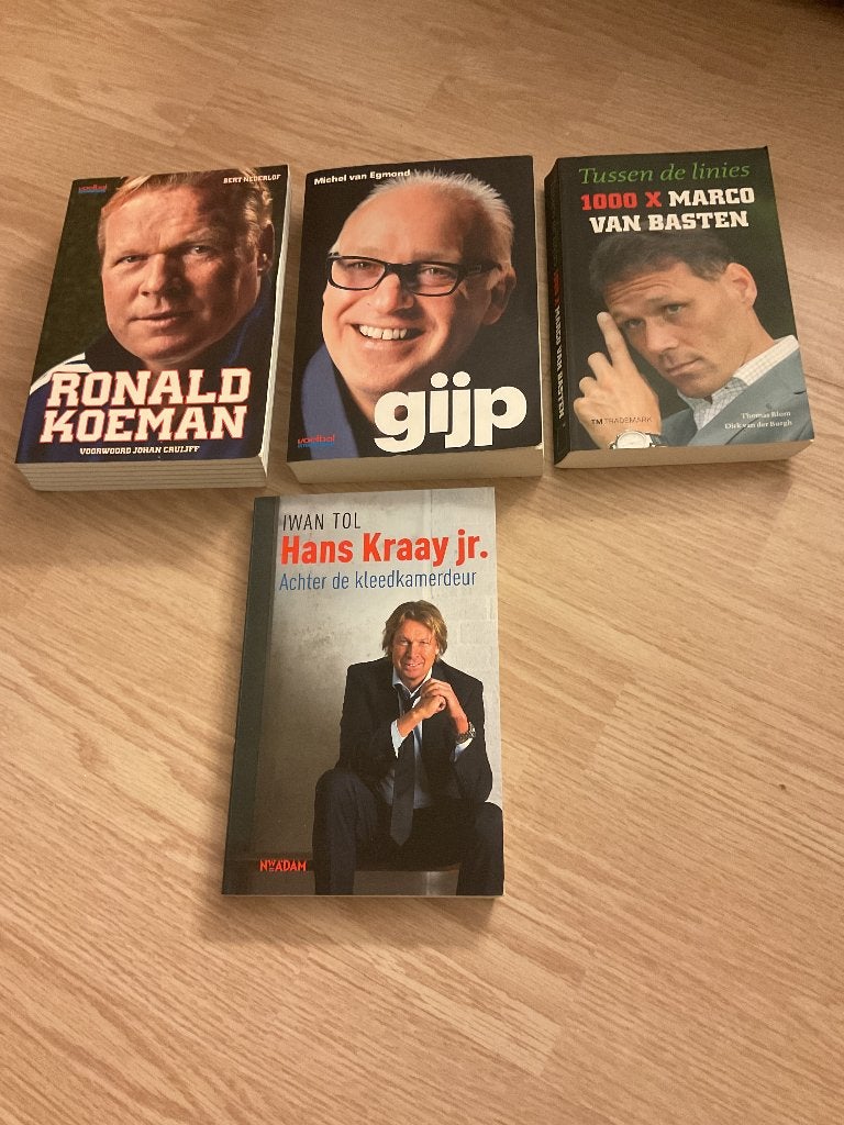 Ronald Koeman, Bert Nederlof, Ophalen of Verzenden, Zo goed als nieuw, Balsport