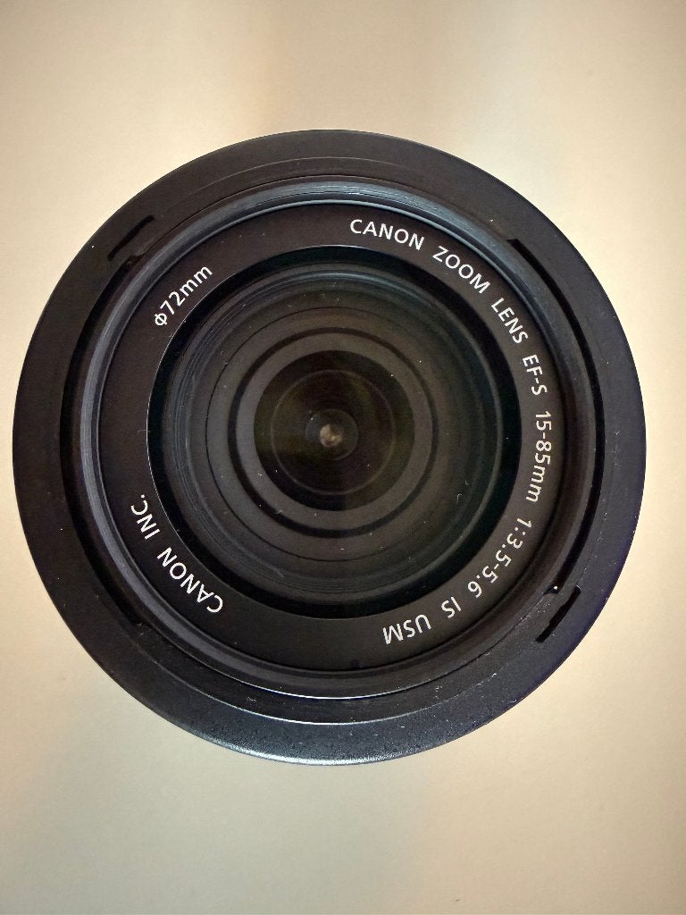 Canon EF-S 15-85 IS USM lens + filters, Audio, Tv en Foto, Fotografie | Lenzen en Objectieven, Ophalen, Gebruikt, Canon, Standaardlens
