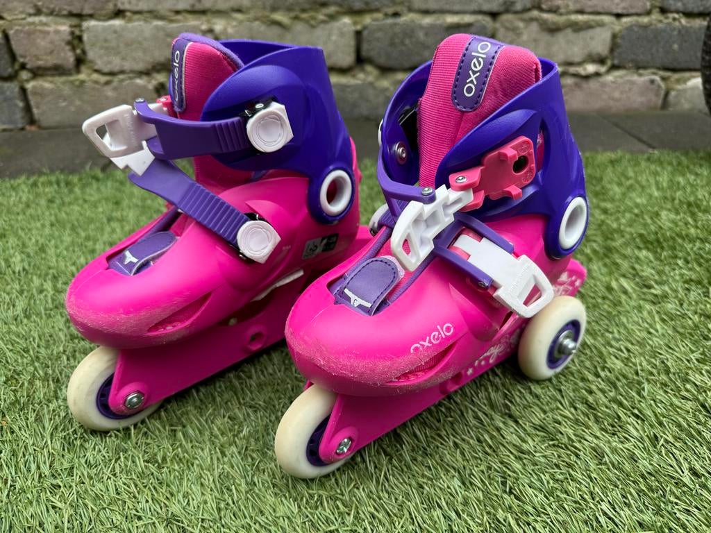 Verstelbare Skeelers/Rolschaatsen Decathlon Maat 26-28, Kinderen en Baby's, Speelgoed | Buiten | Rolschaatsen, Ophalen of Verzenden