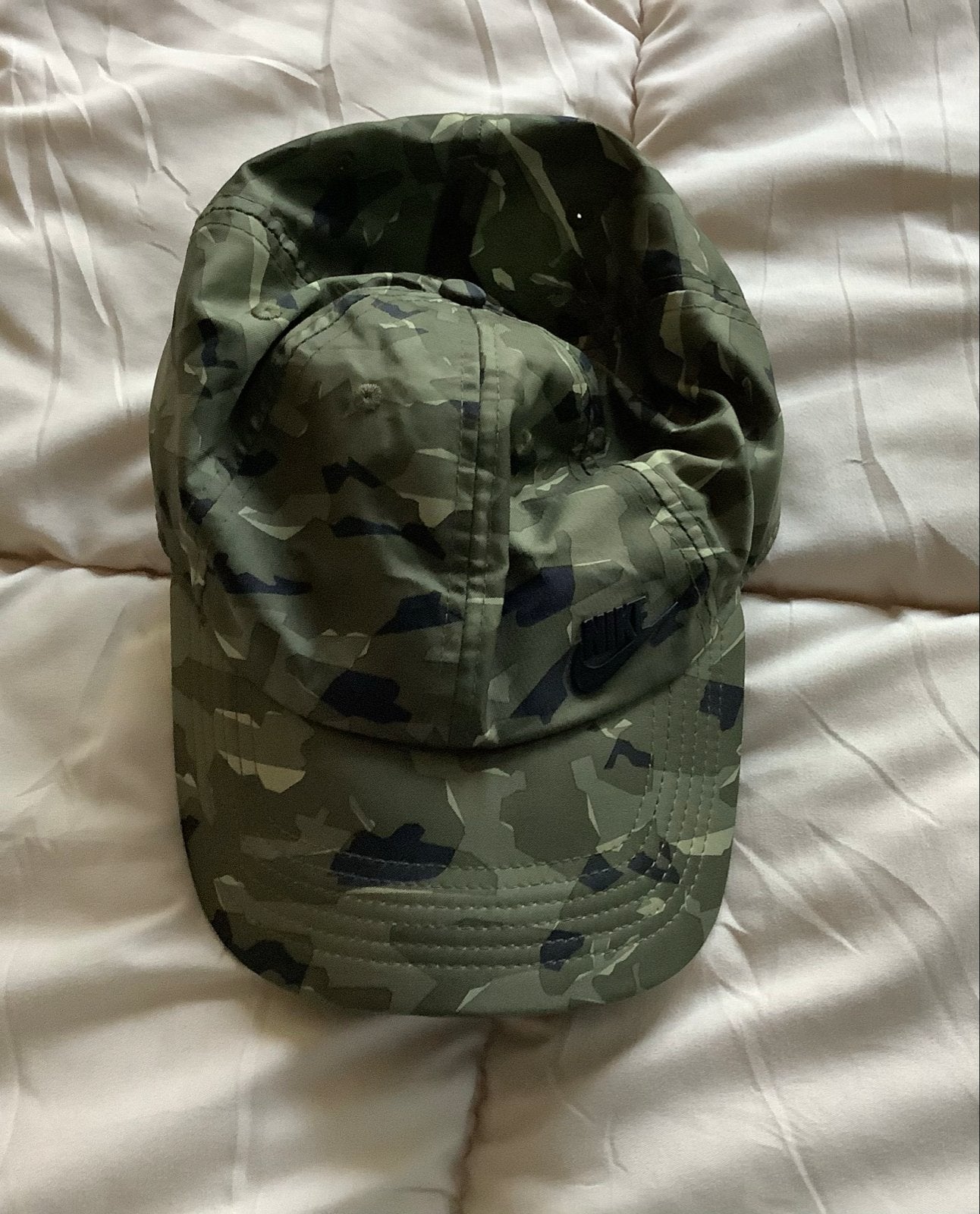 Nike Camouflage Pet - One Size Fits All, Kleding | Heren, Hoeden en Petten, Ophalen of Verzenden, Zo goed als nieuw, One size fits all