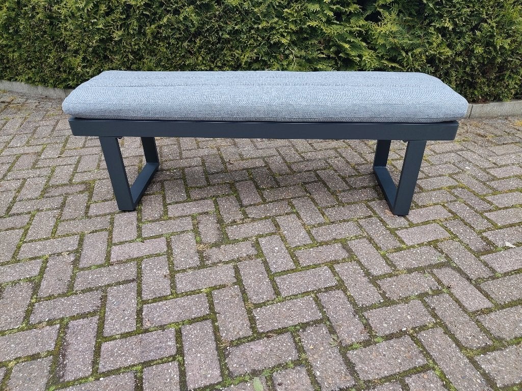 Tuinbankje Mauro, Ophalen, Zo goed als nieuw, Aluminium