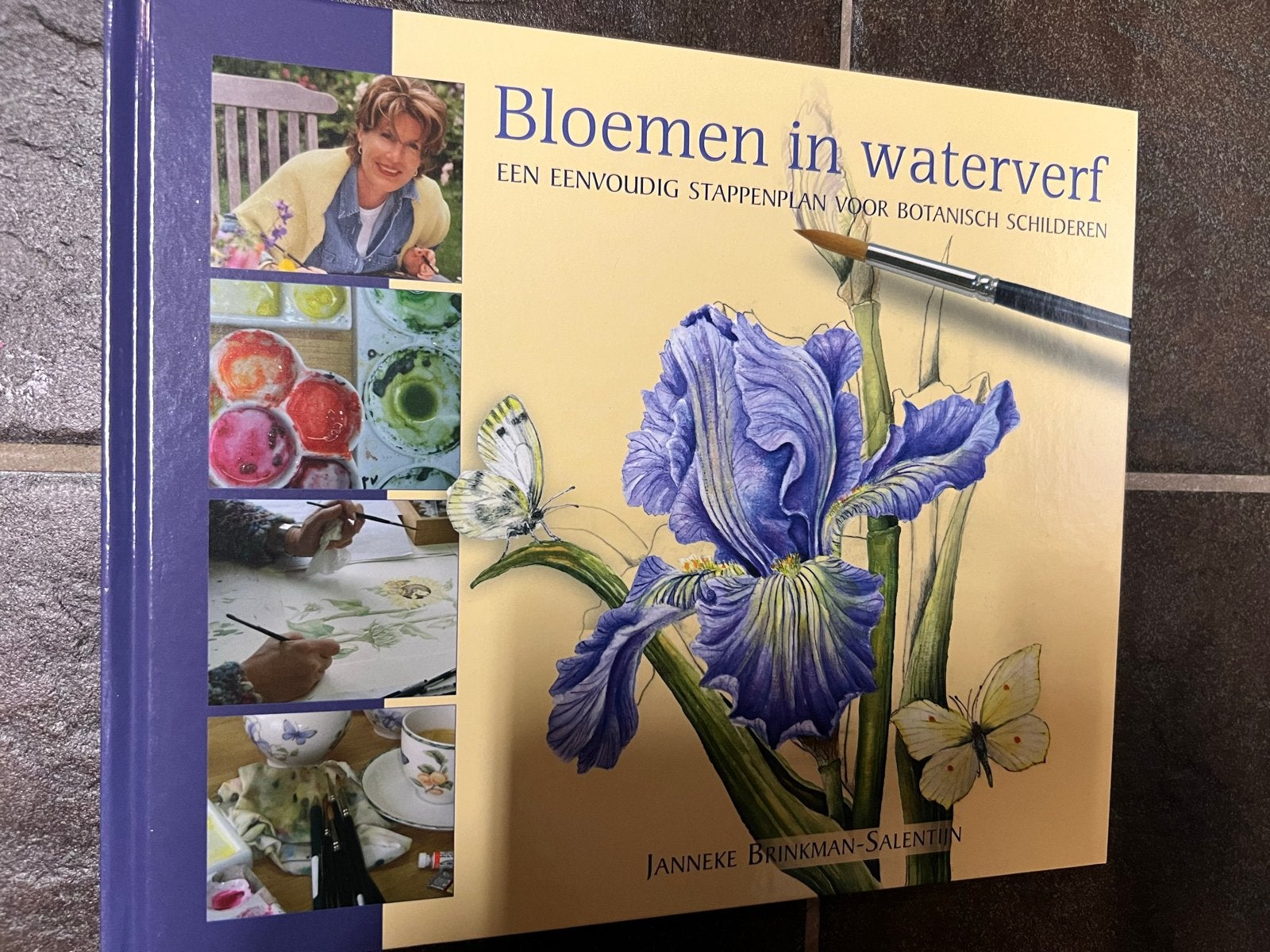 Bloemen in waterverf: Botanisch schilderen stappenplan, Ophalen of Verzenden, Zo goed als nieuw, Overige onderwerpen