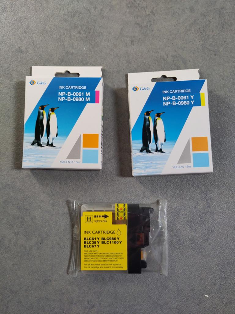 G&G Inktcartridges, voor onder andere Brother printer, Computers en Software, Printers, G&G, Printer, Inkjetprinter, Ophalen of Verzenden