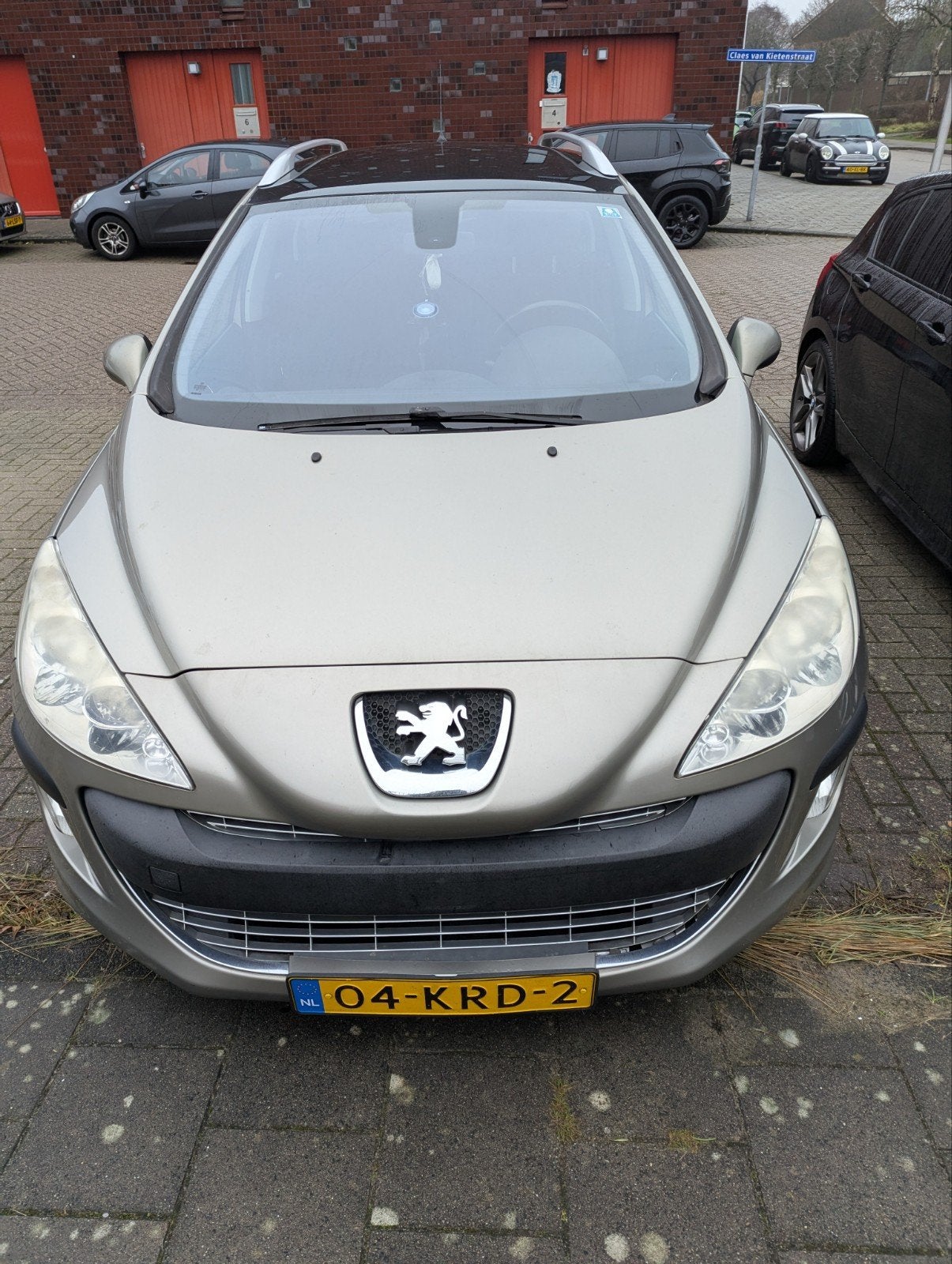 Peugeot 308 1.6 VTI 16V SW 7P 2010 Grijs, Voorwielaandrijving, 4 cilinders, 7 stoelen, 1415 kg