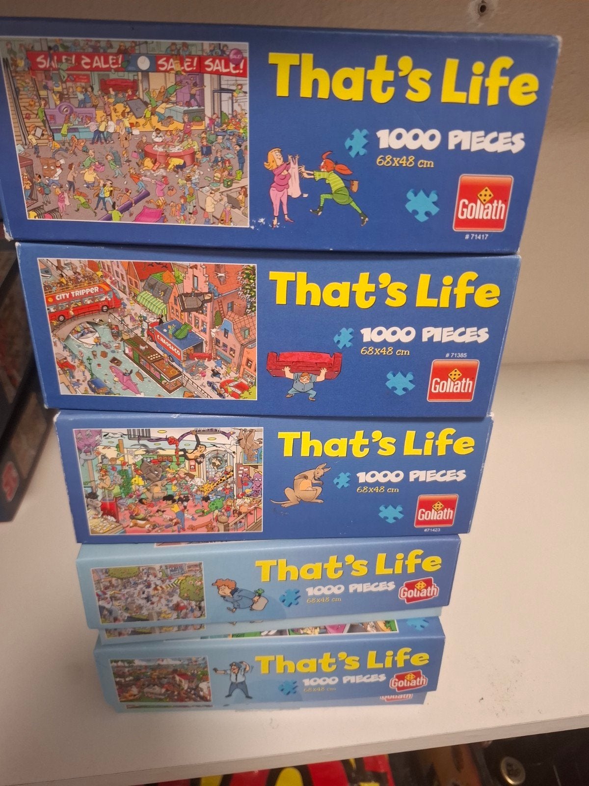 that's Life puzzels, Ophalen, 500 t/m 1500 stukjes, Zo goed als nieuw