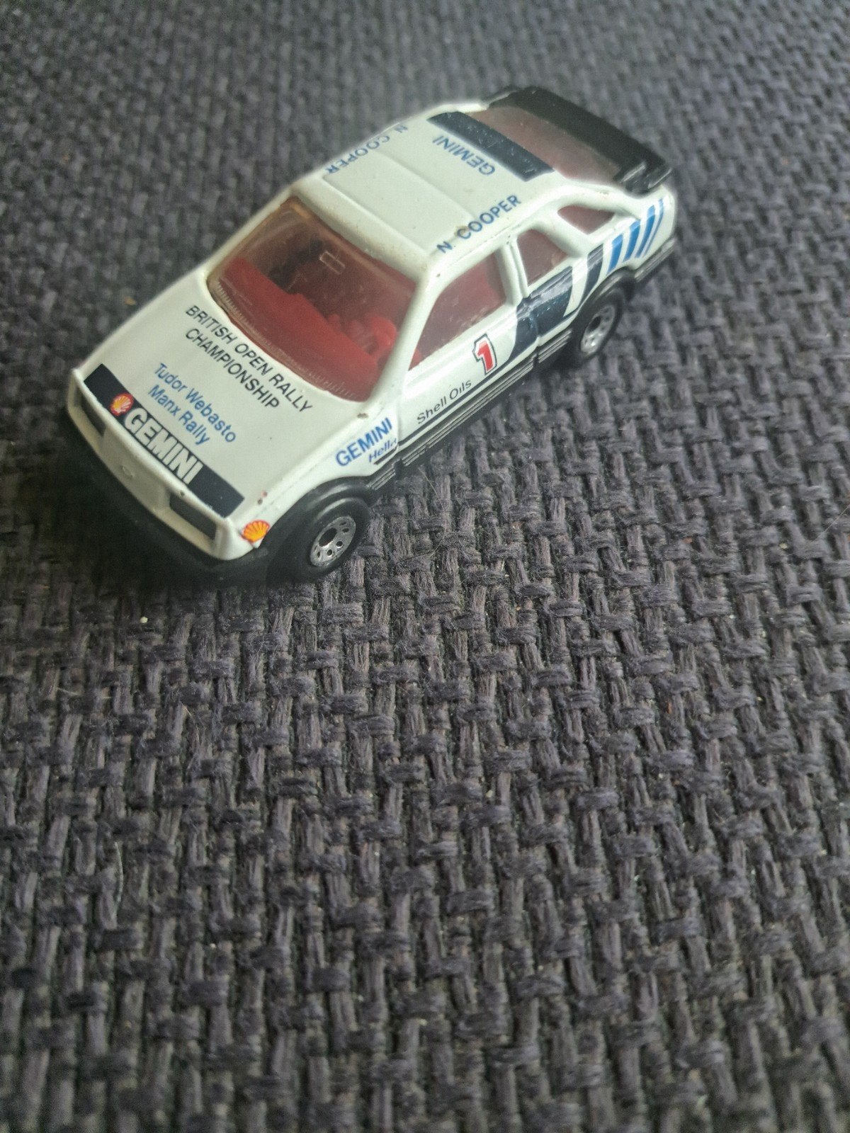 matchbox model ford Sierra xr4 rally, Gebruikt, Auto, Thailand, Ophalen of Verzenden
