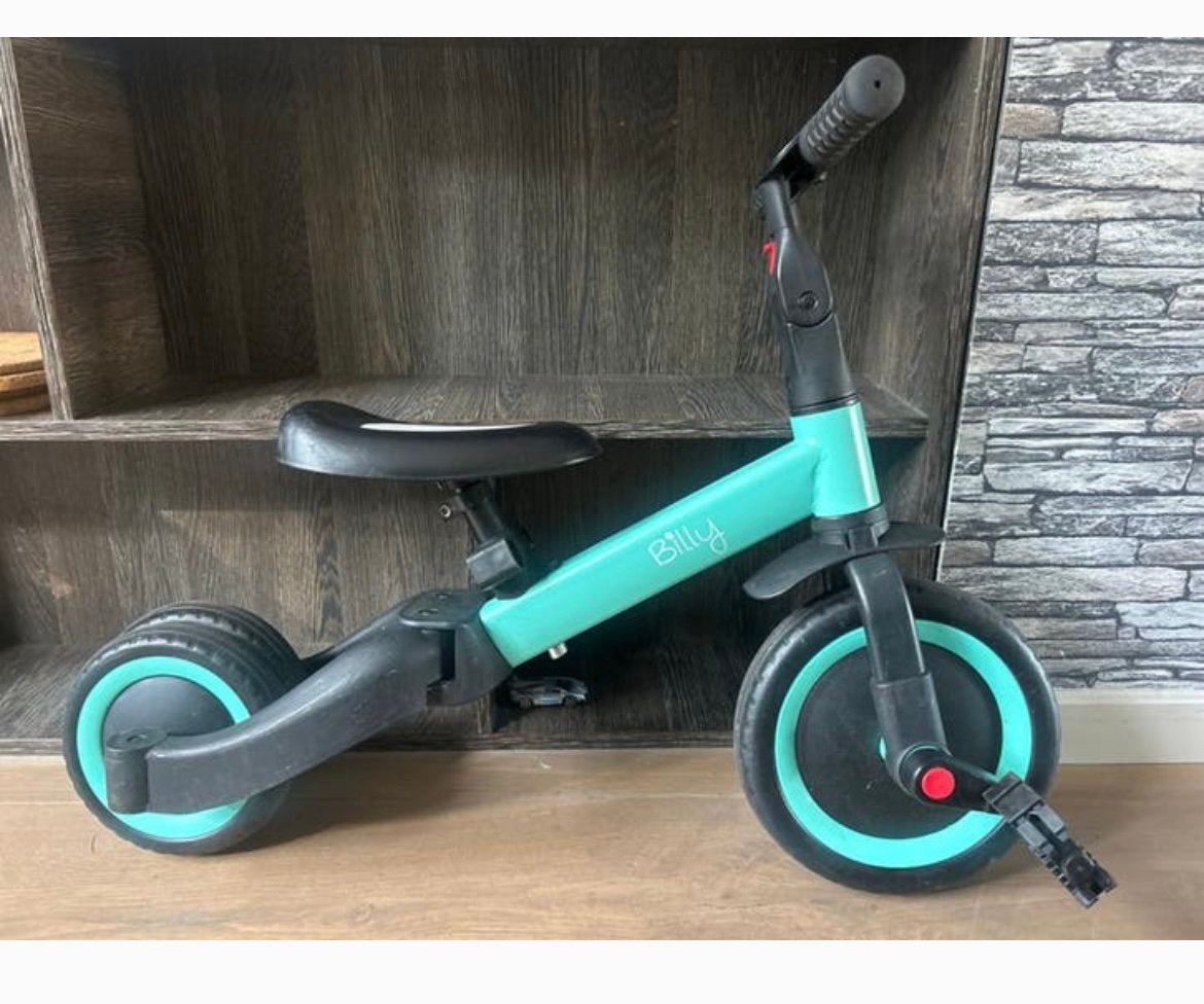 Billy loopfiets 2 in 1, Kinderen en Baby's, Speelgoed | Buiten | Voertuigen en Loopfietsen, Ophalen, Zo goed als nieuw, Loopfiets