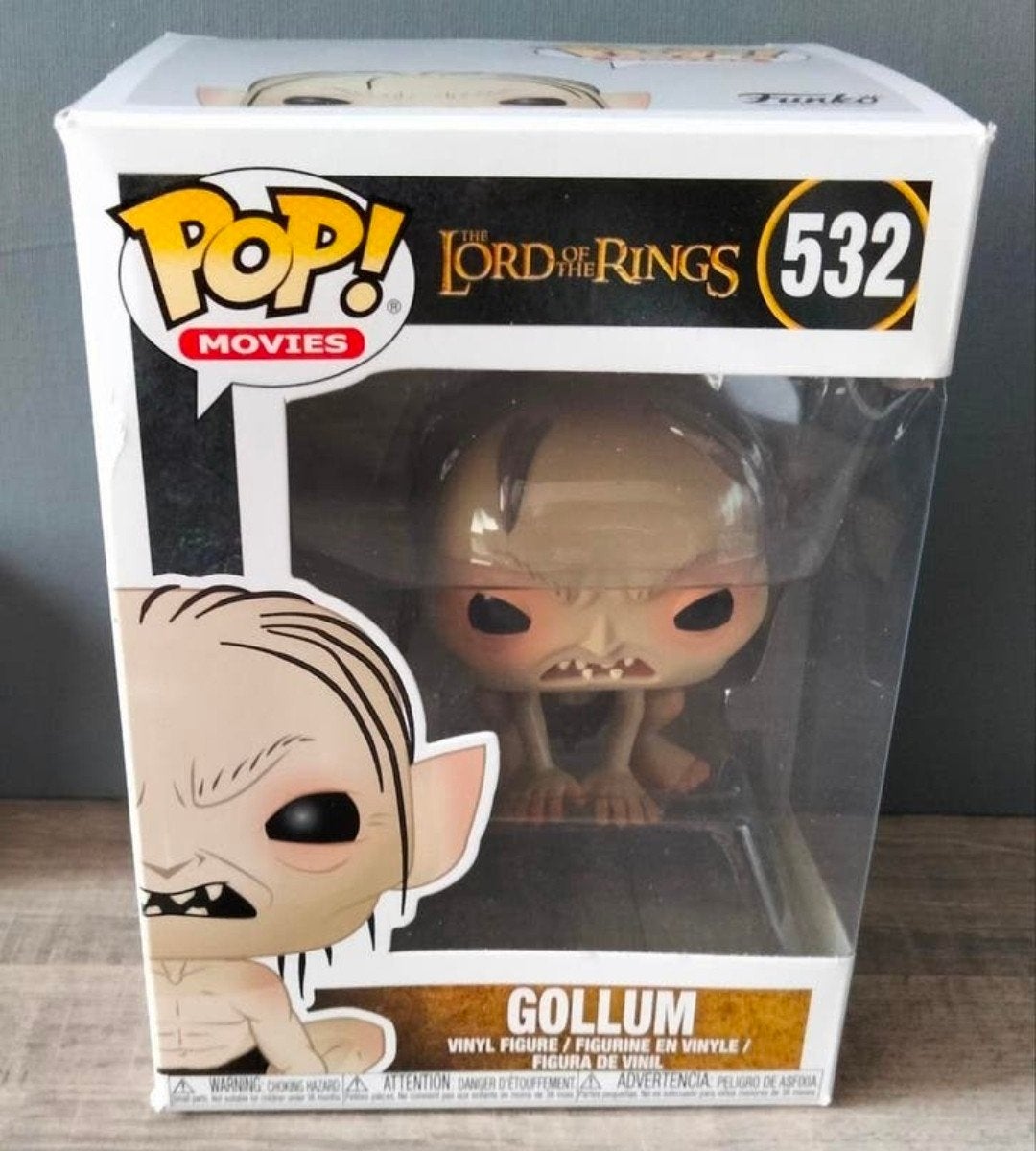 532 Gollum Lord Of The Rings Funko Pop, Verzamelen, Ophalen of Verzenden, Zo goed als nieuw
