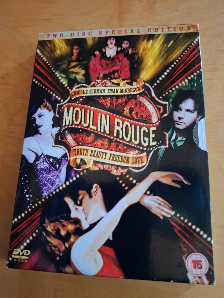 Moulin Rouge! (DVD) - Speciale Editie met Nicole Kidman, Vanaf 16 jaar, Ophalen of Verzenden, Zo goed als nieuw, Boxset