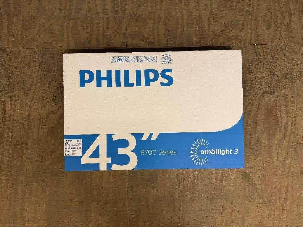 Nieuwe Philips 43-inch 4K Ambilight TV (43PUS6703/12), Ophalen, Philips, 50 Hz, LCD