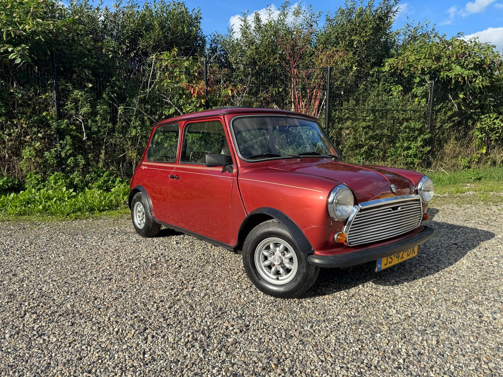 Mini 1000 1.0 HLE 1983 Rood, Auto's, 4 cilinders, Origineel Nederlands, 620 kg, Handgeschakeld