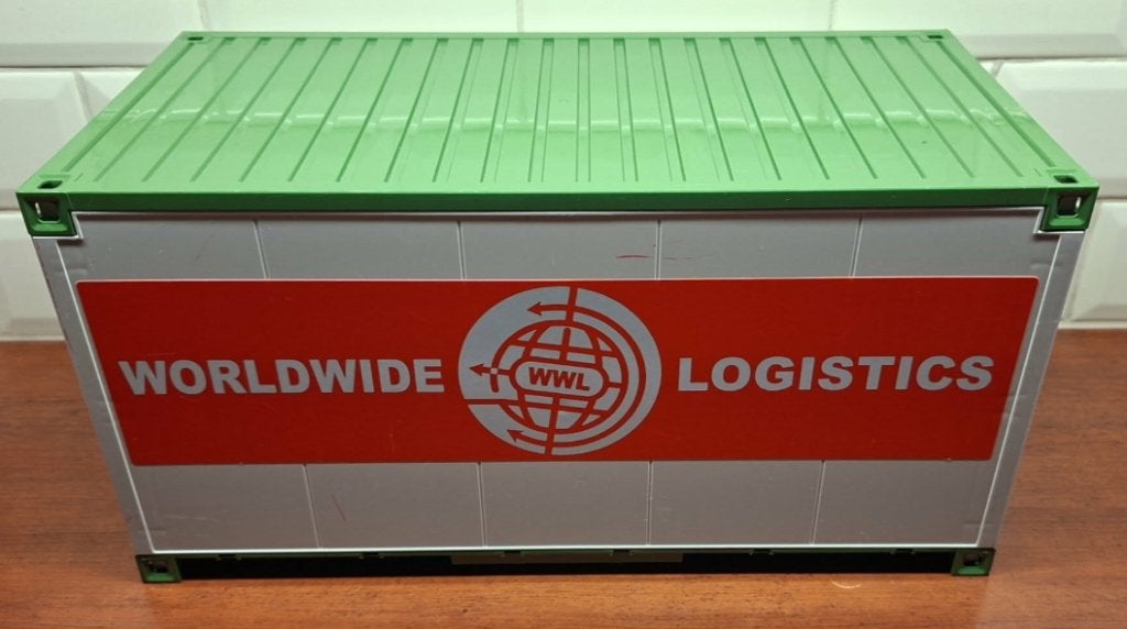 Bruder WWL Vrachtcontainer t.b.v. Crawler Tamiya Wedico, Ophalen of Verzenden, Gebruikt