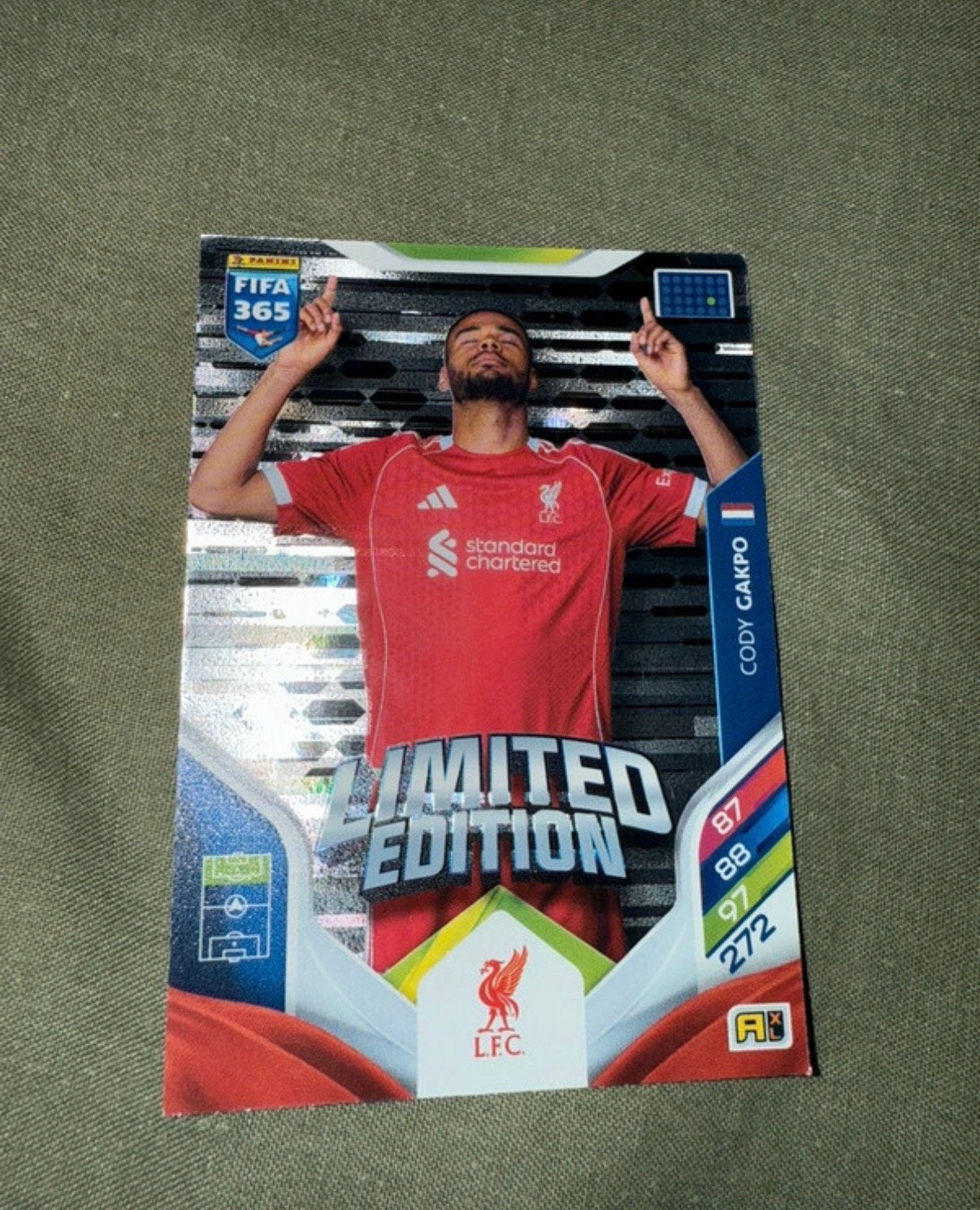Panini FIFA 365 Adrenalyn XL Limited Edition Cody Gakpo, Ophalen of Verzenden, Nieuw, Buitenlandse clubs, Spelerskaart