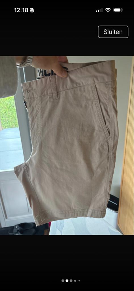 Sail Racing Helmsman Chino Shorts Maat L, Ophalen of Verzenden, Nieuw, Maat 52/54 (L), Beige