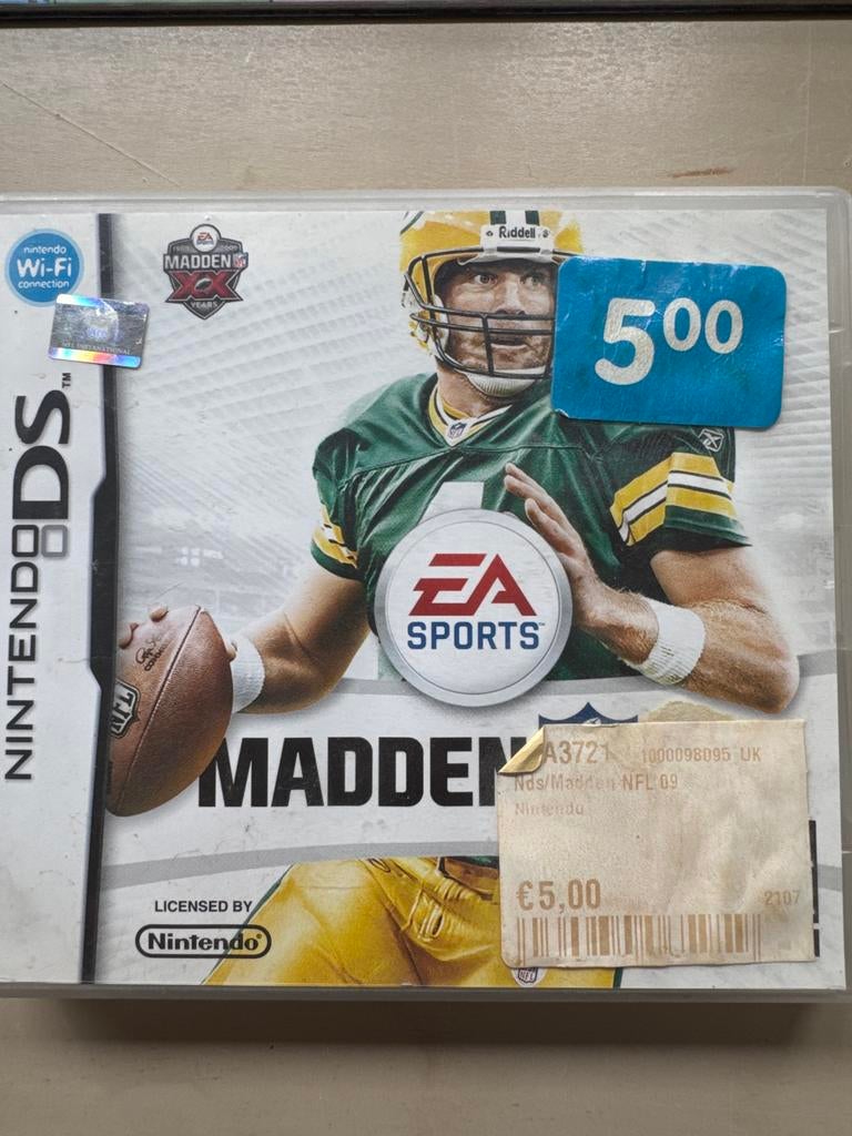 Madden NFL 09 Nintendo DS - American Football Game, Online, Gebruikt, Verzenden, Sport