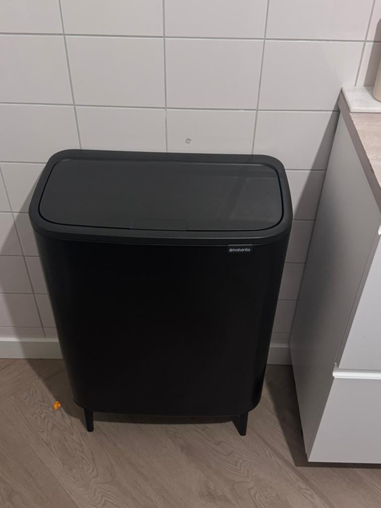 Brabantia Bo Touch Bin 60l afvalscheiding, 40 liter of meer, Ophalen, Nieuw, Kunststof