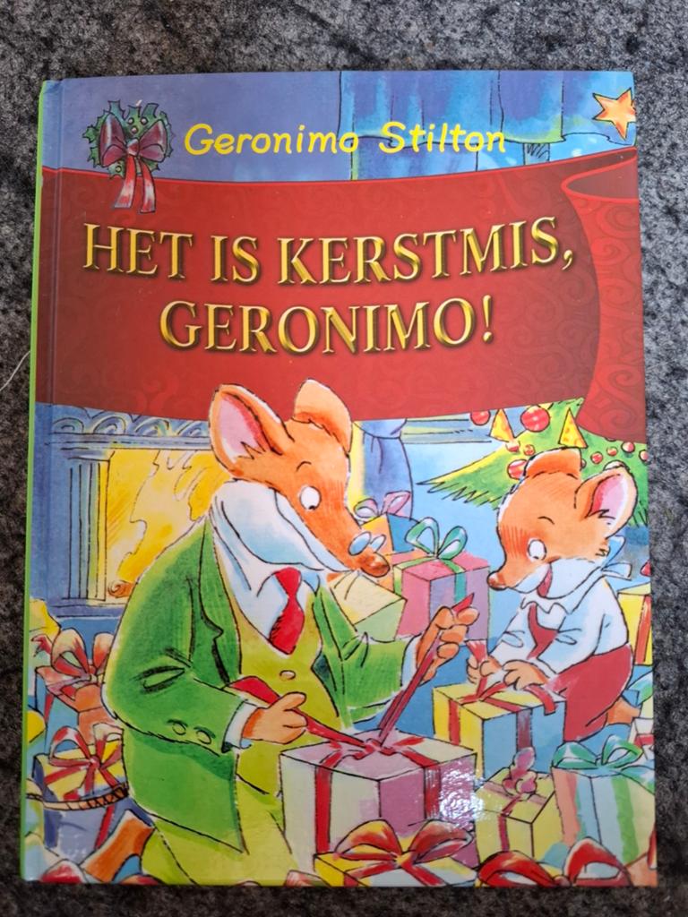 Geronimo Stilton: Het is Kerstmis, Geronimo!, Ophalen of Verzenden, Zo goed als nieuw, Geronimo Stilton, Fictie algemeen