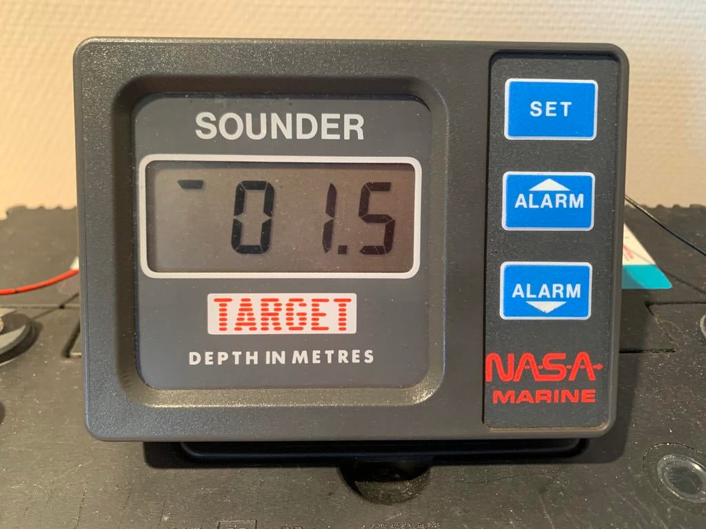 Nasa Target dieptemeter display, display only, Ophalen of Verzenden, Gebruikt, Motor en Techniek