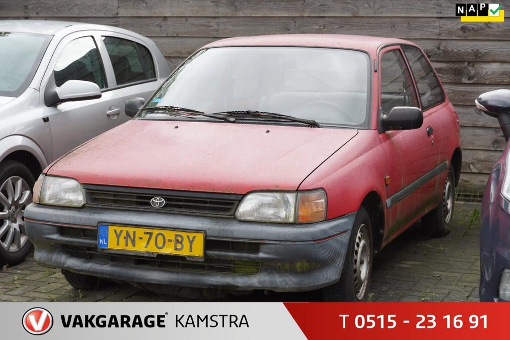 Toyota Starlet 19901.3 XL Automaat/Trekhaak/NL auto, Gebruikt, Starlet, Origineel Nederlands, Bedrijf