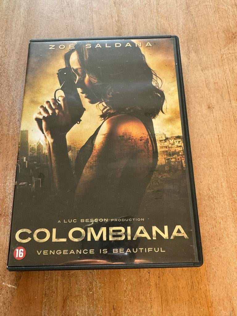 Colombiana DVD - Actiethriller met Zoe Saldana, Cd's en Dvd's, Vanaf 16 jaar, Ophalen of Verzenden, Gebruikt, Actiethriller