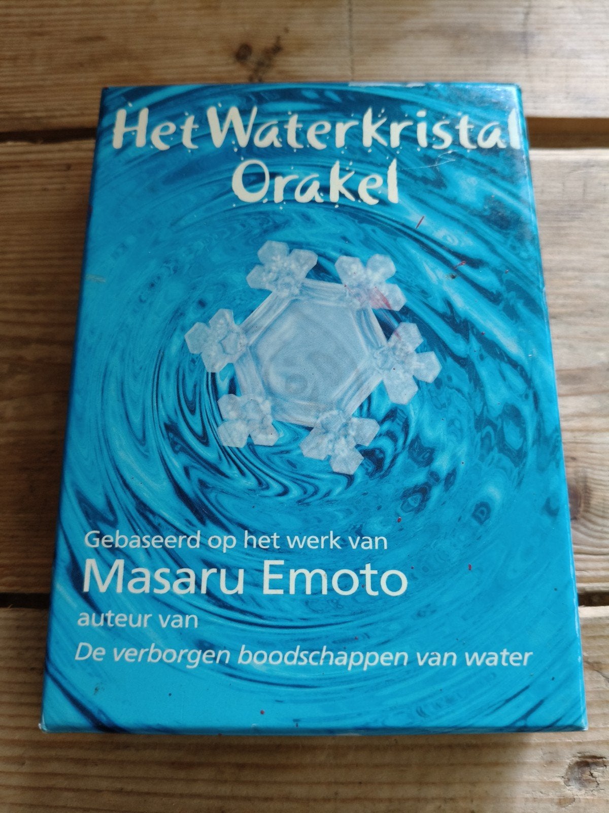Masuru Emoto - Waterkristal orakel, Boeken, Tarot of Kaarten leggen, Masuru Emoto, Overige typen, Ophalen of Verzenden